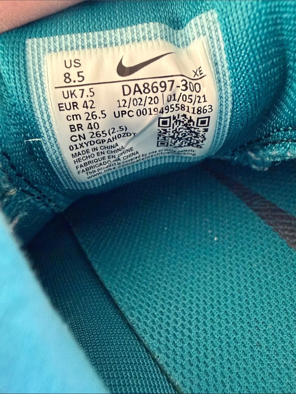 Nike Pegasus Trail 3 - Mystic Teal